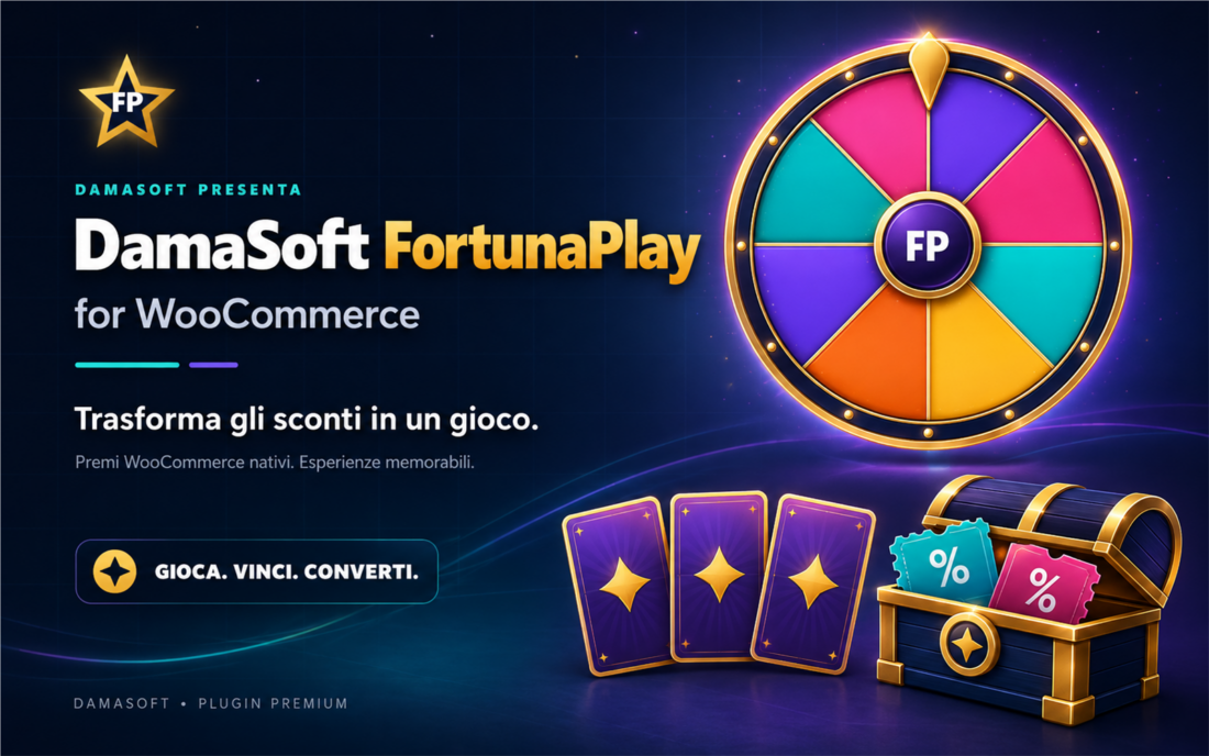 DamaSoft FortunaPlay · prodotto digitale DamaSoft