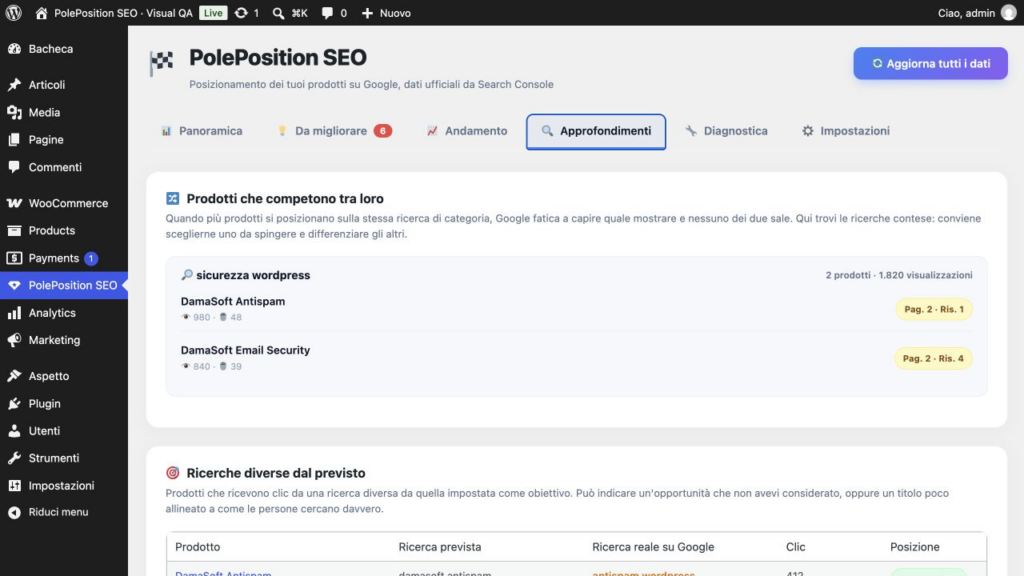 PolePosition SEO ยท schermata 4