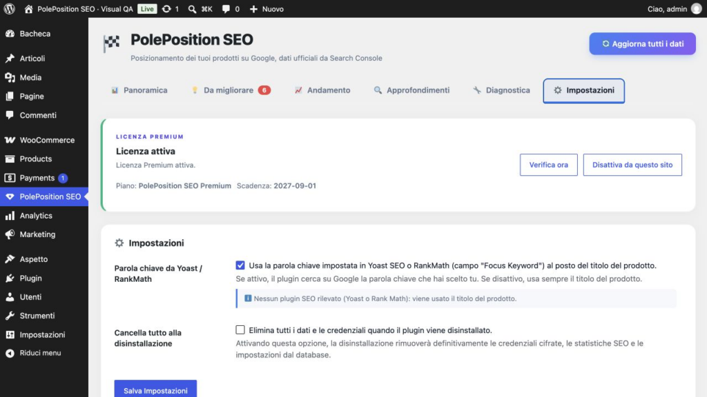 PolePosition SEO ยท schermata 5